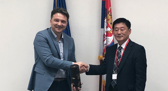  Delegacija Koreje sa Mihailom Jovanovićem o unapređenju IT kapaciteta 