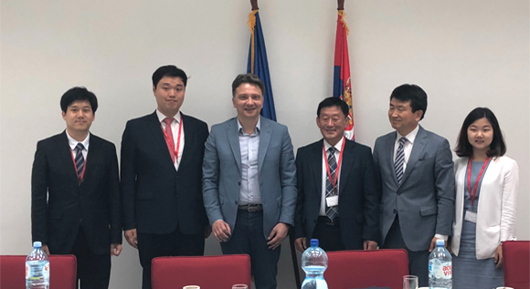  Delegacija Koreje sa Mihailom Jovanovićem o unapređenju IT kapaciteta 
