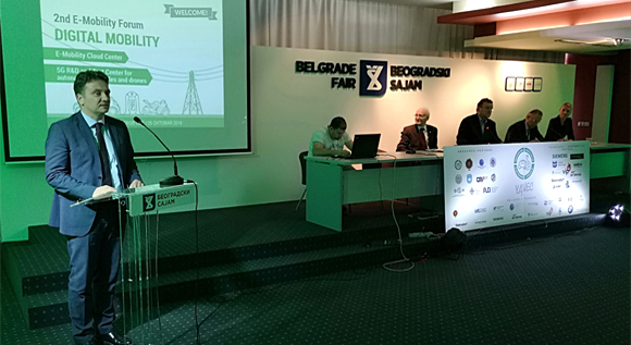  Доц.др Михаило Јовановић отворио II E-Mobility Forum 2018 